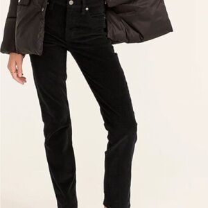 J.Crew Black Corduroy Trousers 24